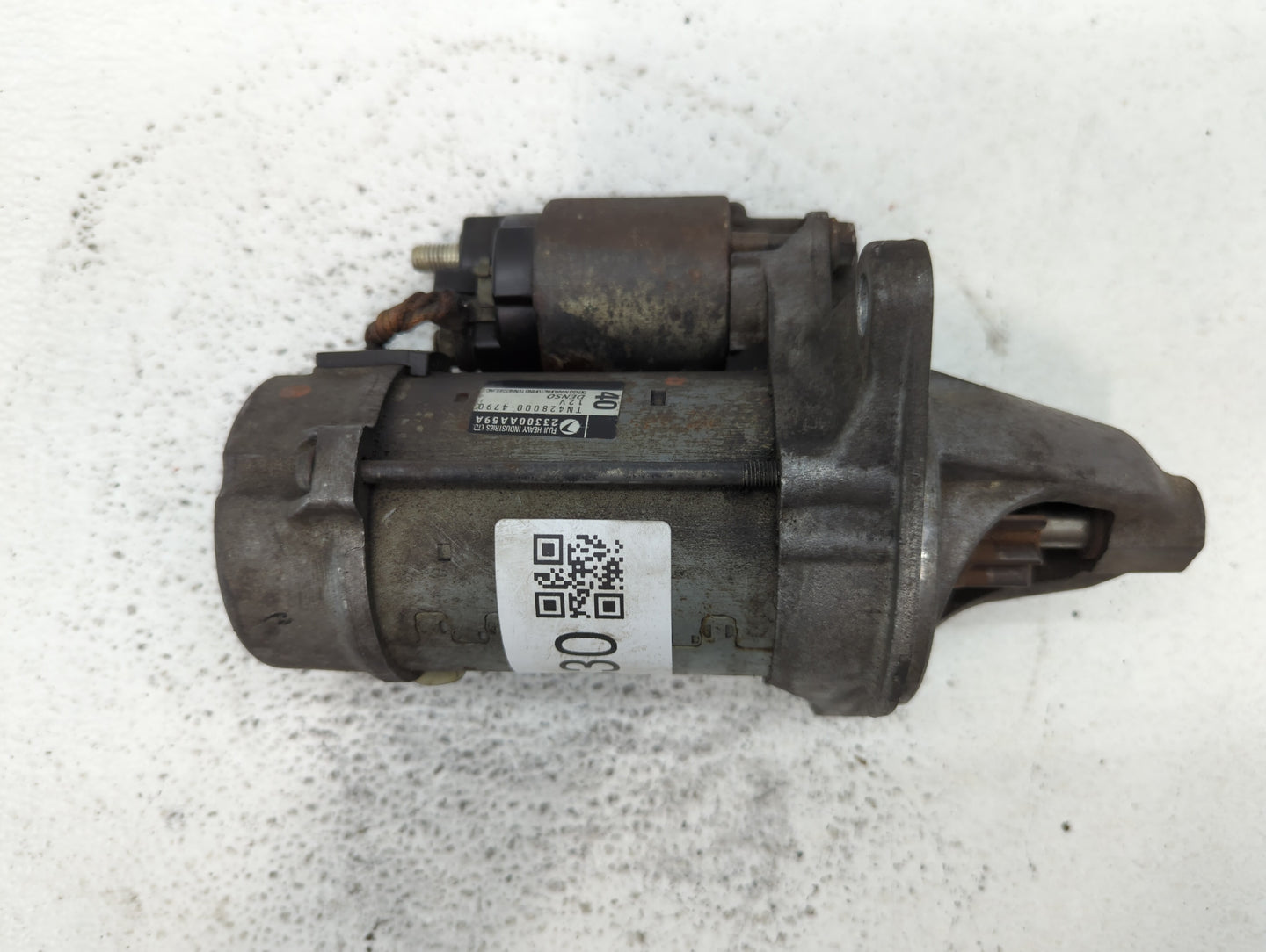 2008-2015 Subaru Legacy Car Starter Motor Solenoid OEM P/N:23300AA59A Fits Fits 2008 2009 2010 2011 2012 2013 2014 2015 OEM 