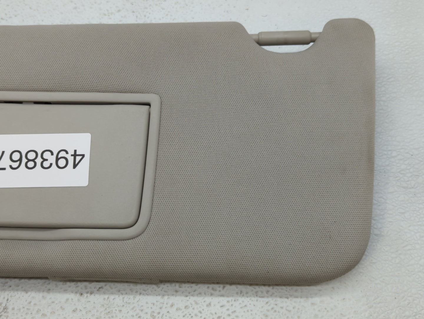2010-2014 Subaru Legacy Sun Visor Shade Replacement Driver Left Mirror Fits Fits 2010 2011 2012 2013 2014 OEM Used Auto Part