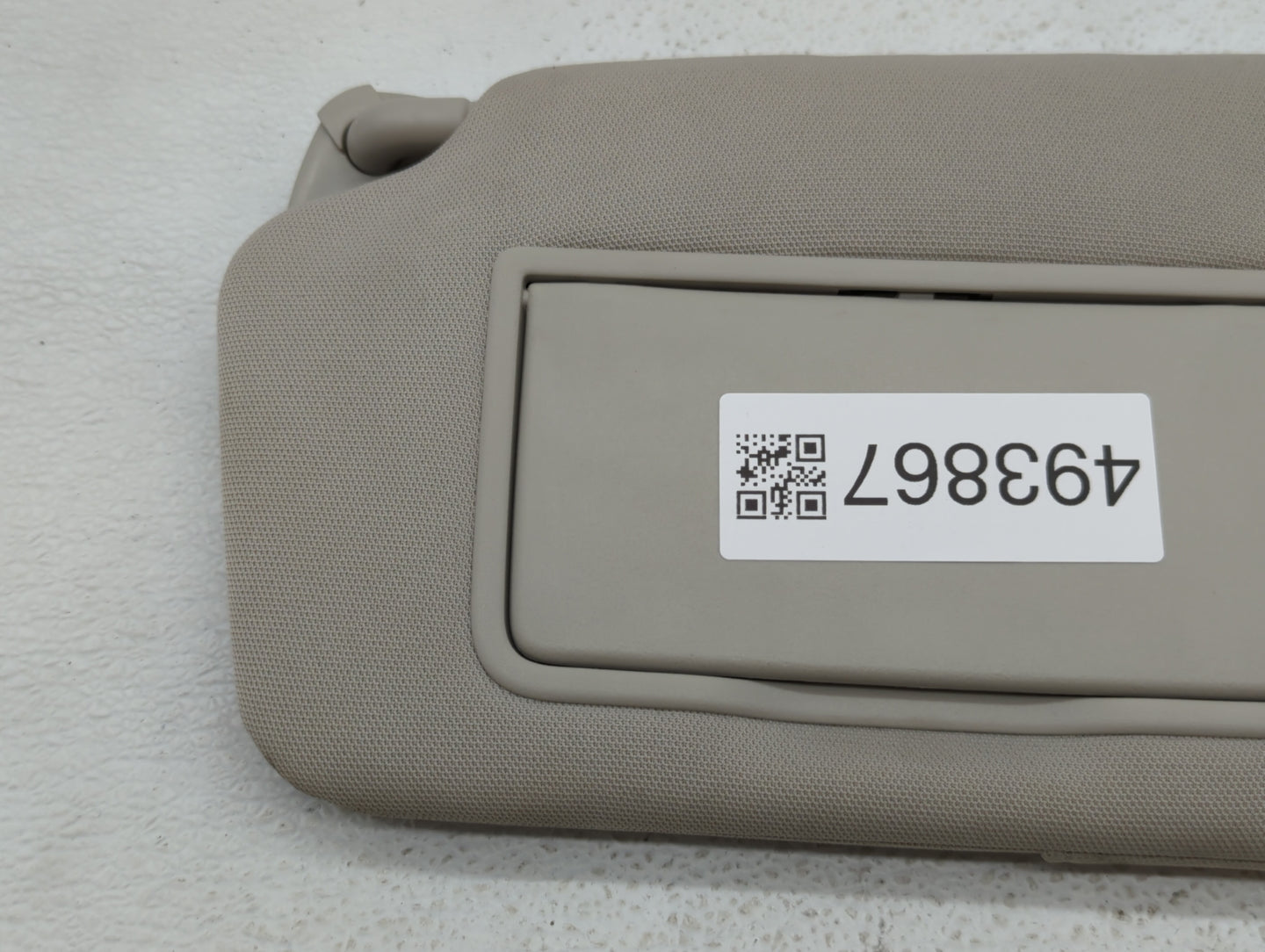 2010-2014 Subaru Legacy Sun Visor Shade Replacement Driver Left Mirror Fits Fits 2010 2011 2012 2013 2014 OEM Used Auto Part