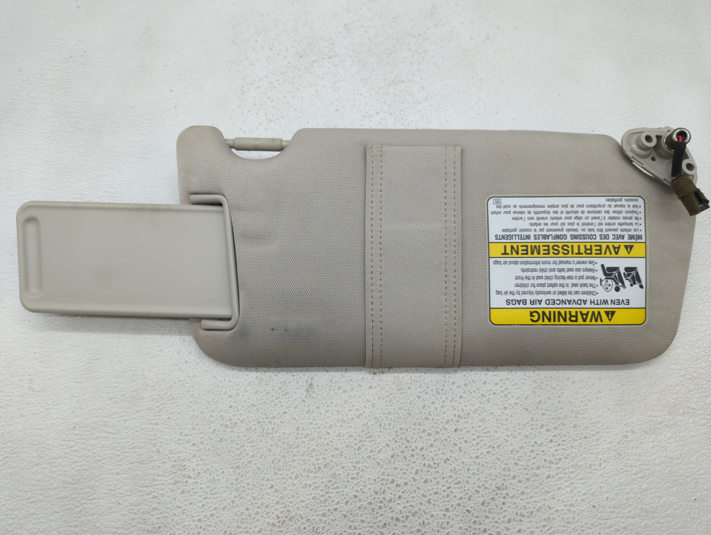 2010-2014 Subaru Legacy Sun Visor Shade Replacement Driver Left Mirror Fits Fits 2010 2011 2012 2013 2014 OEM Used Auto Part