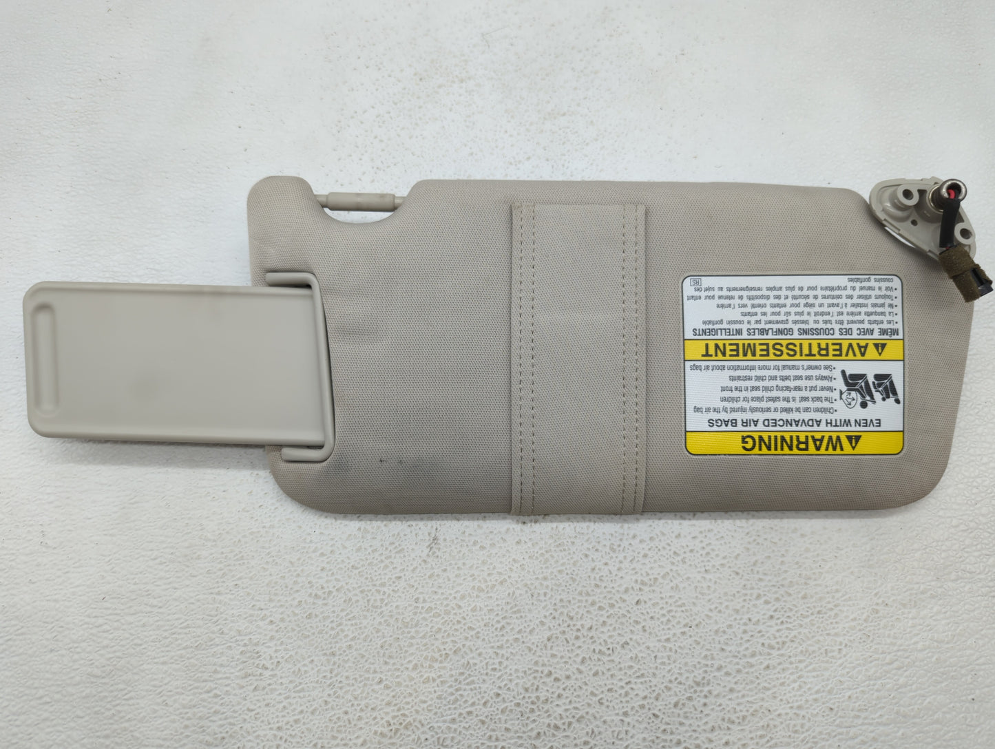 2010-2014 Subaru Legacy Sun Visor Shade Replacement Driver Left Mirror Fits Fits 2010 2011 2012 2013 2014 OEM Used Auto Part
