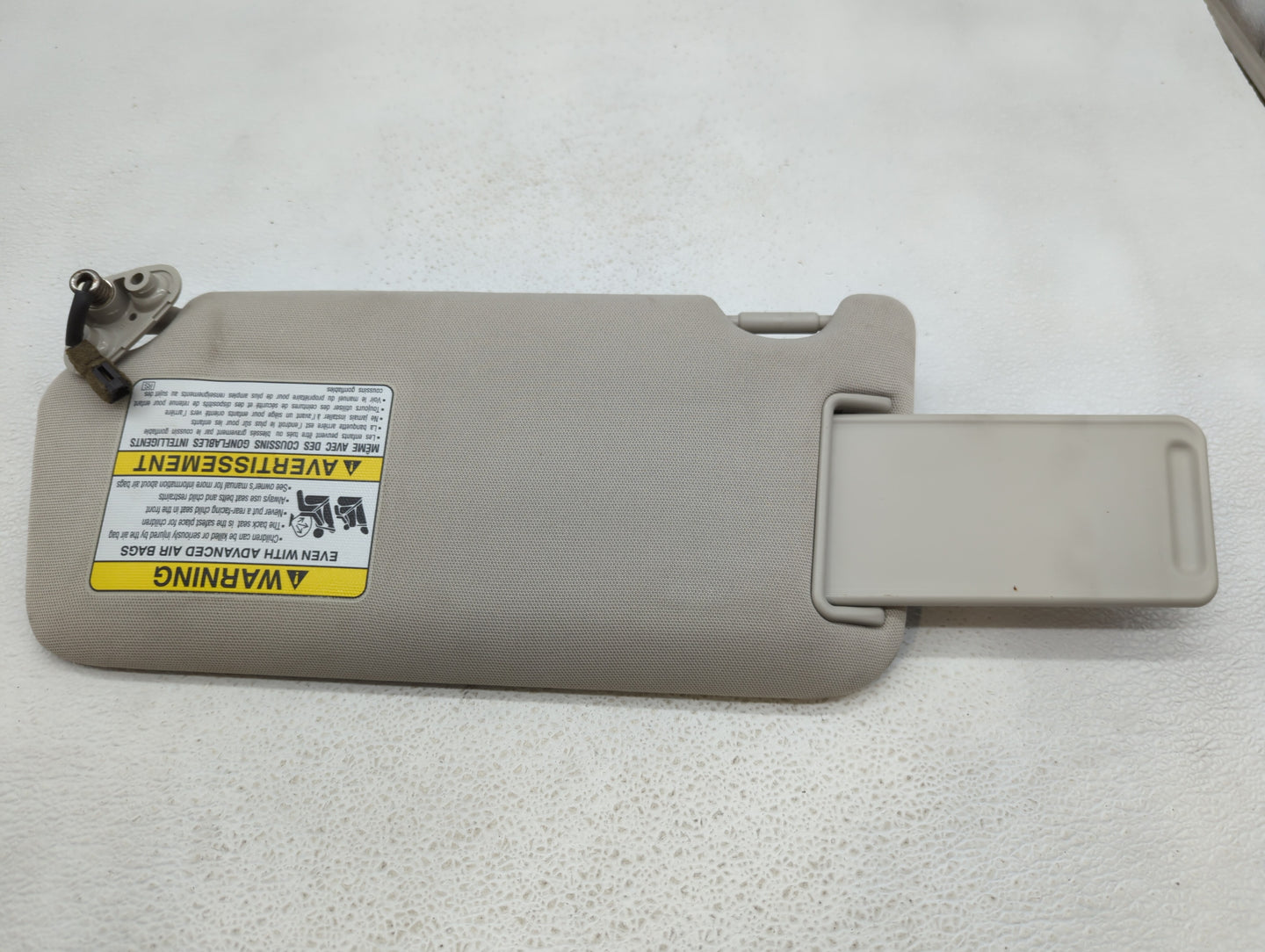 2010-2014 Subaru Legacy Sun Visor Shade Replacement Passenger Right Mirror Fits Fits 2010 2011 2012 2013 2014 OEM Used Auto 