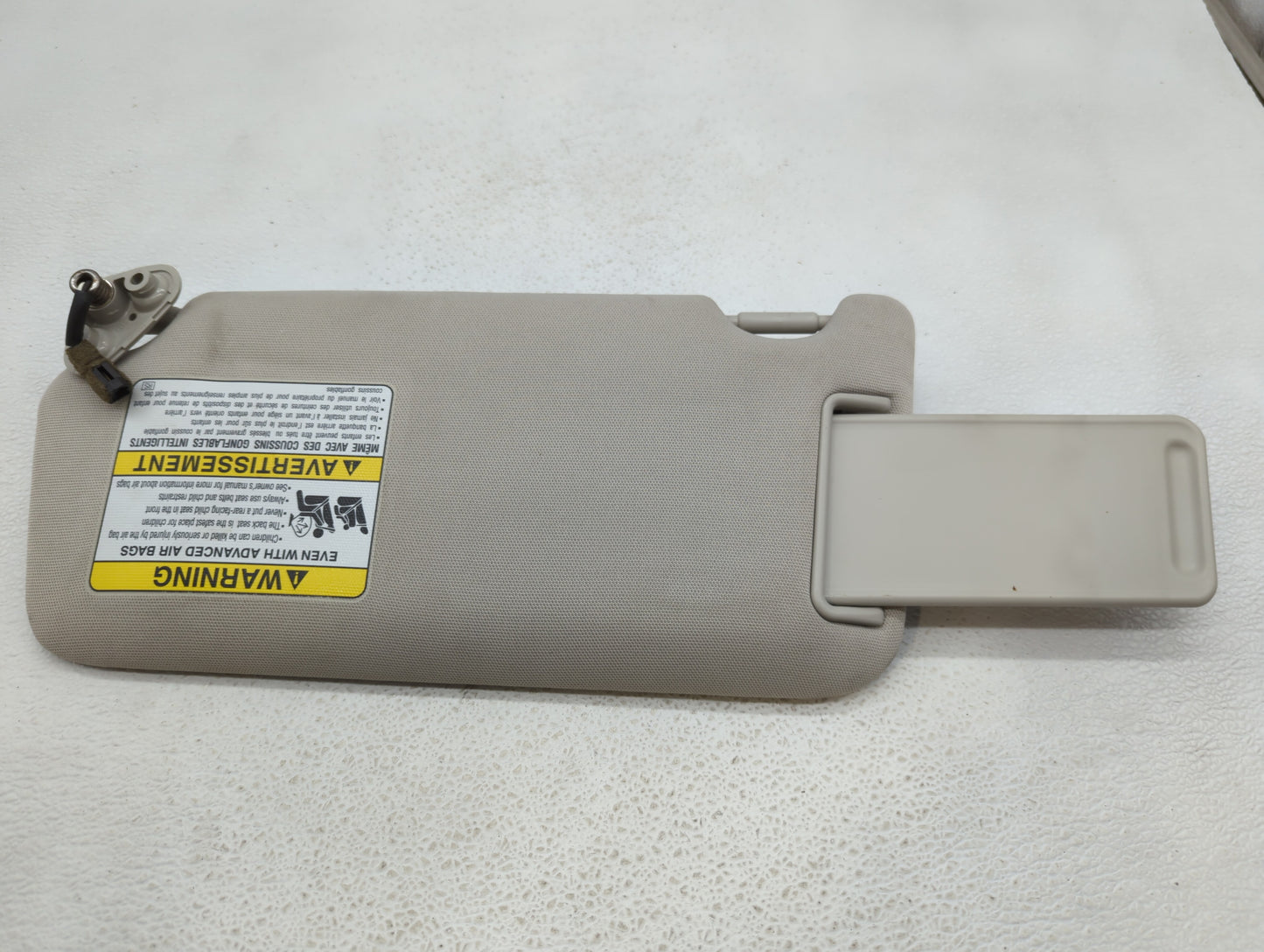 2010-2014 Subaru Legacy Sun Visor Shade Replacement Passenger Right Mirror Fits Fits 2010 2011 2012 2013 2014 OEM Used Auto 