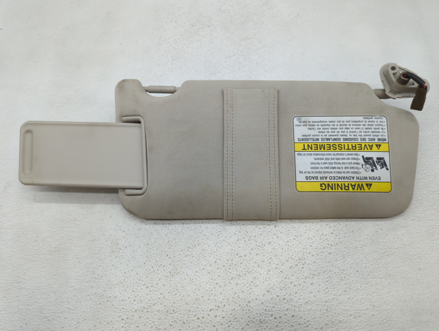 2010-2014 Subaru Legacy Sun Visor Shade Replacement Driver Left Mirror Fits Fits 2010 2011 2012 2013 2014 OEM Used Auto Part