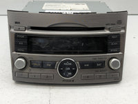 2010-2012 Subaru Legacy Radio AM FM Cd Player Receiver Replacement P/N:86201AJ6A Fits Fits 2010 2011 2012 OEM Used Auto Part