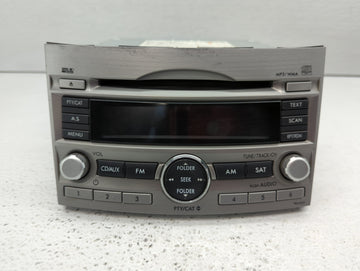 2010-2012 Subaru Legacy Radio AM FM Cd Player Receiver Replacement P/N:86201AJ64A Fits Fits 2010 2011 2012 OEM Used Auto Par
