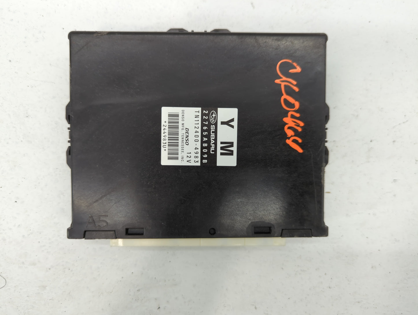 2011 Subaru Legacy PCM Engine Control Computer ECU ECM PCU OEM P/N:22765AB09B 22765AC95A Fits OEM Used Auto Parts - Oemuseda