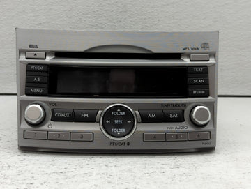 2010-2012 Subaru Legacy Am Fm Cd Player Radio Receiver - Oemusedautoparts1.com
