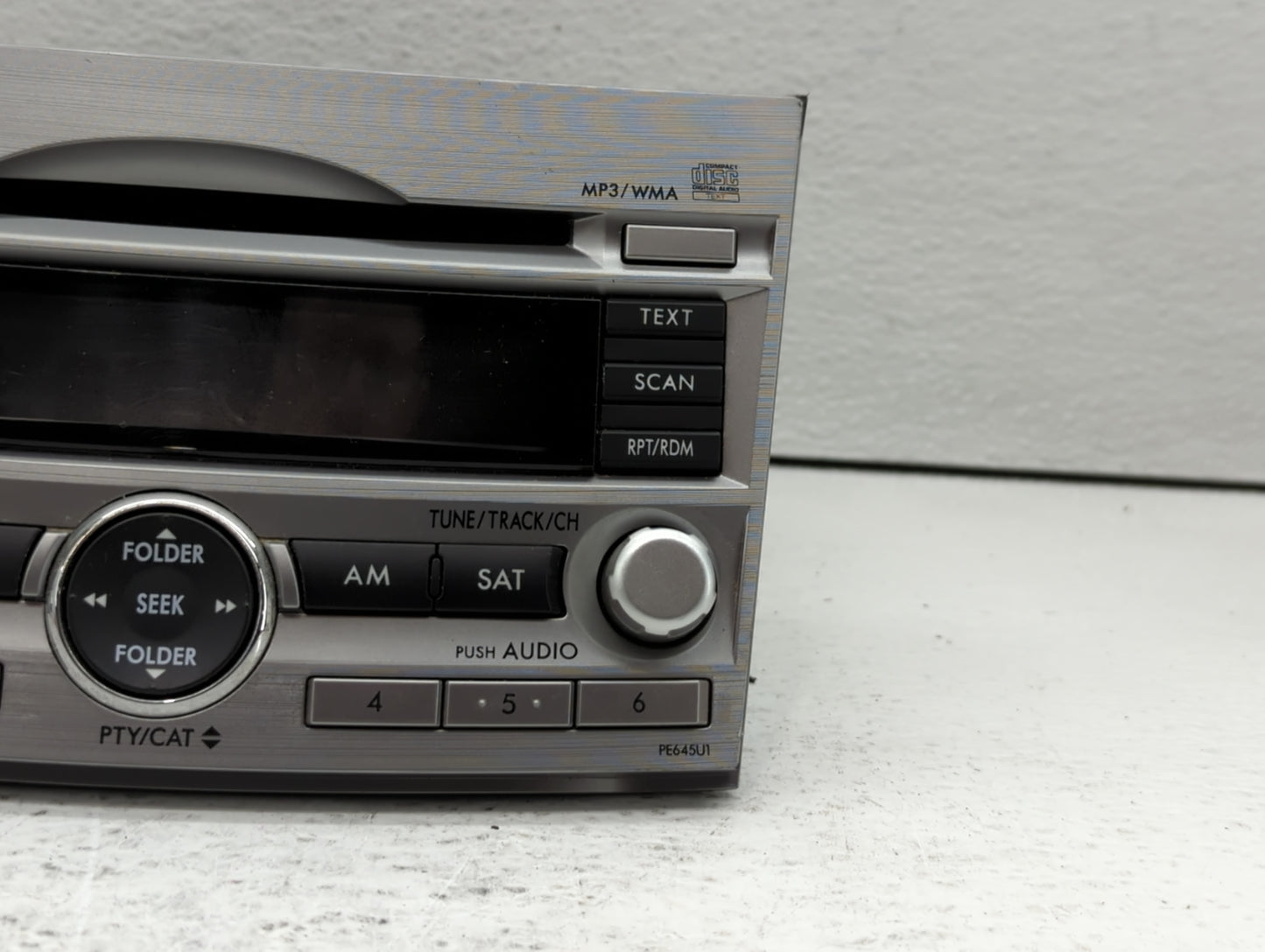 2010-2012 Subaru Legacy Am Fm Cd Player Radio Receiver - Oemusedautoparts1.com