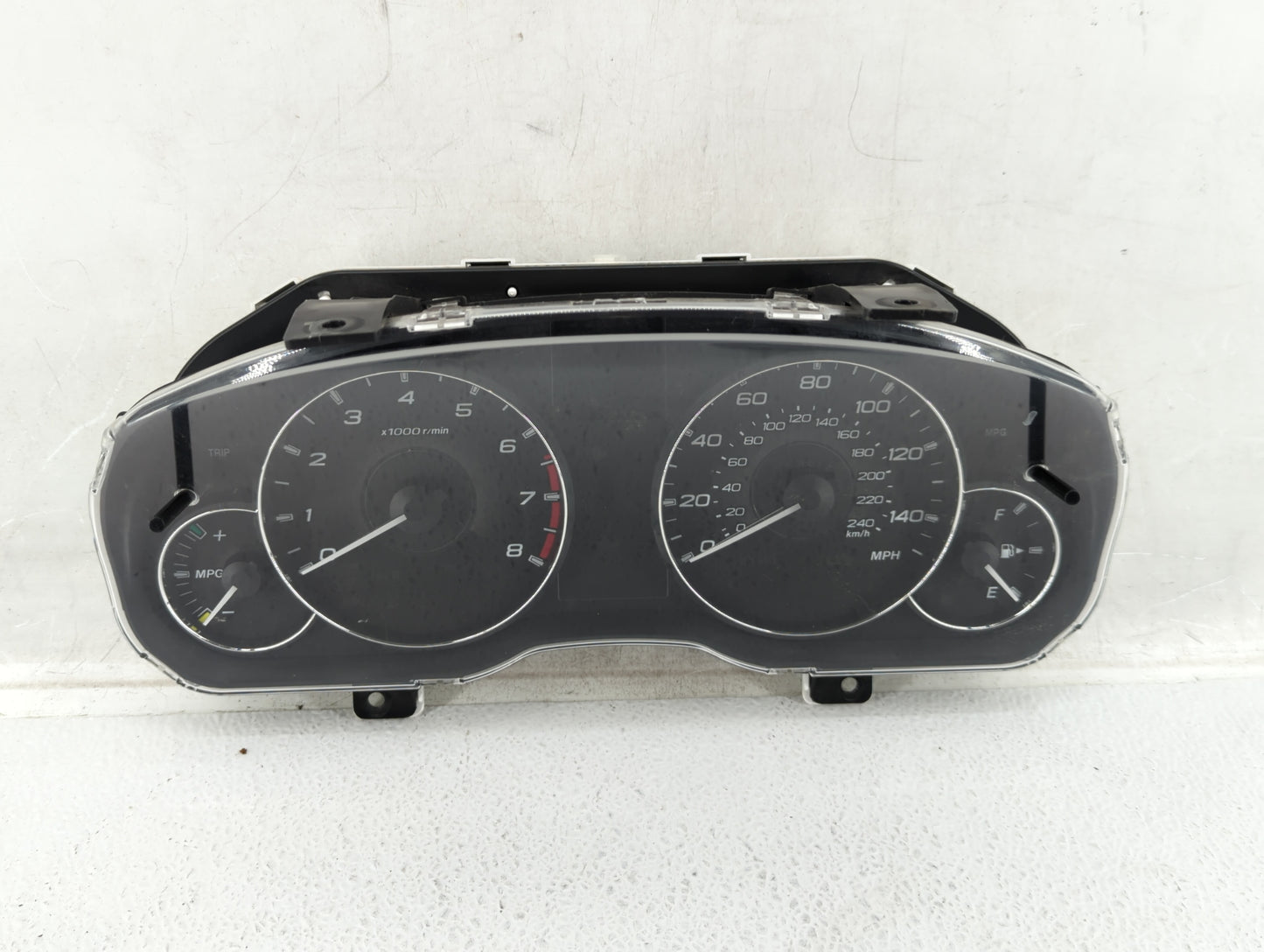 2011 Subaru Legacy Instrument Cluster Speedometer Gauges P/N:85003AJ31A Fits OEM Used Auto Parts - Oemusedautoparts1.com