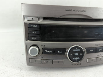 2010-2012 Subaru Legacy Am Fm Cd Player Radio Receiver