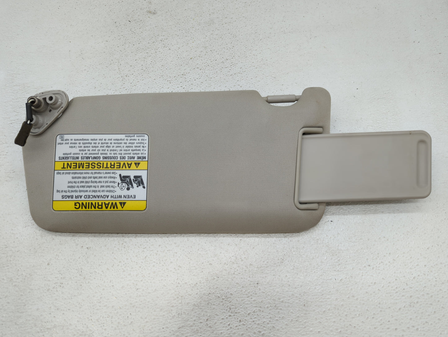 2010-2014 Subaru Legacy Sun Visor Shade Replacement Passenger Right Mirror Fits Fits 2010 2011 2012 2013 2014 OEM Used Auto 