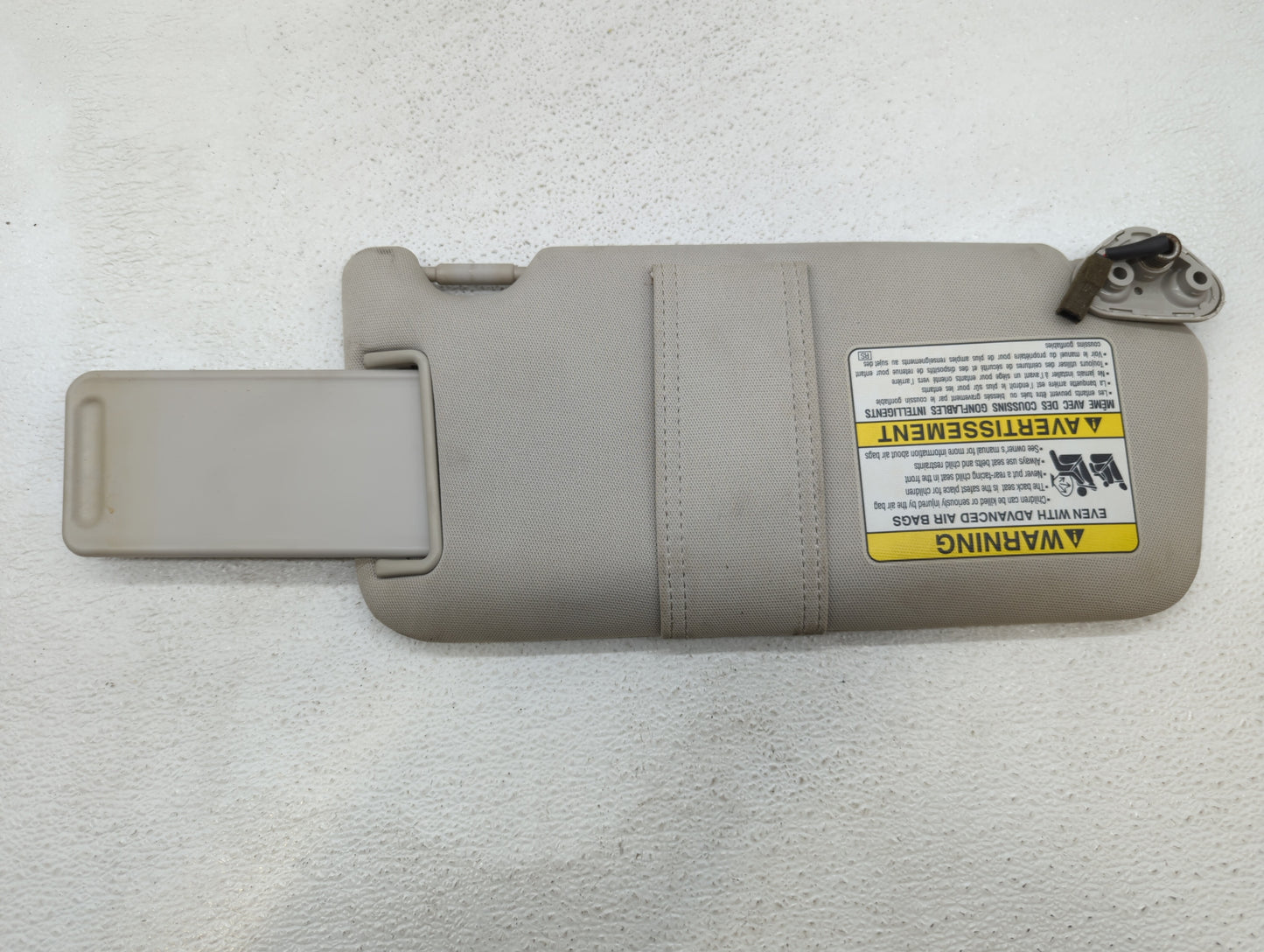 2010-2014 Subaru Legacy Sun Visor Shade Replacement Driver Left Mirror Fits Fits 2010 2011 2012 2013 2014 OEM Used Auto Part