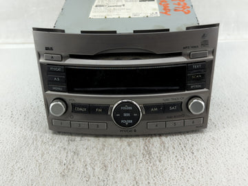 2010-2012 Subaru Legacy Am Fm Cd Player Radio Receiver - Oemusedautoparts1.com