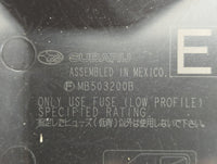 2010-2014 Subaru Legacy Fusebox Fuse Box Panel Relay Module P/N:MB503200B Fits Fits 2010 2011 2012 2013 2014 OEM Used Auto P