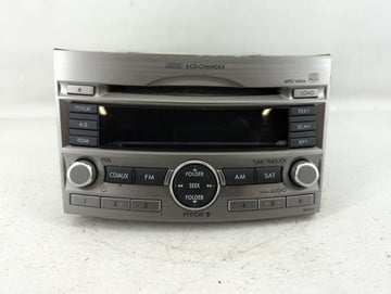 2010-2012 Subaru Legacy Am Fm Cd Player Radio Receiver - Oemusedautoparts1.com