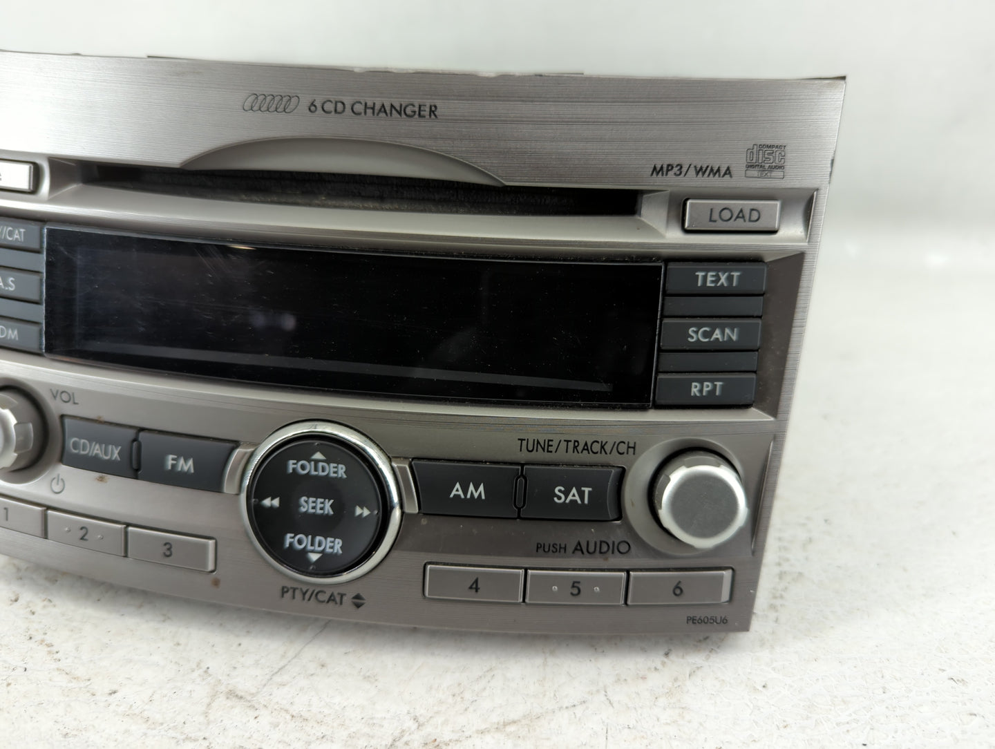 2010-2012 Subaru Legacy Am Fm Cd Player Radio Receiver - Oemusedautoparts1.com