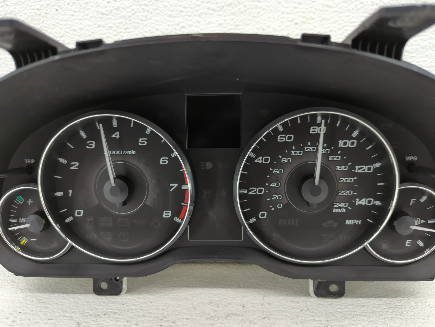 2011 Subaru Legacy Instrument Cluster Speedometer Gauges P/N:85003AJ31A Fits OEM Used Auto Parts - Oemusedautoparts1.com