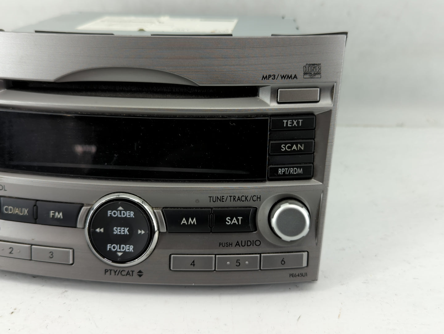 2010-2012 Subaru Legacy Am Fm Cd Player Radio Receiver - Oemusedautoparts1.com