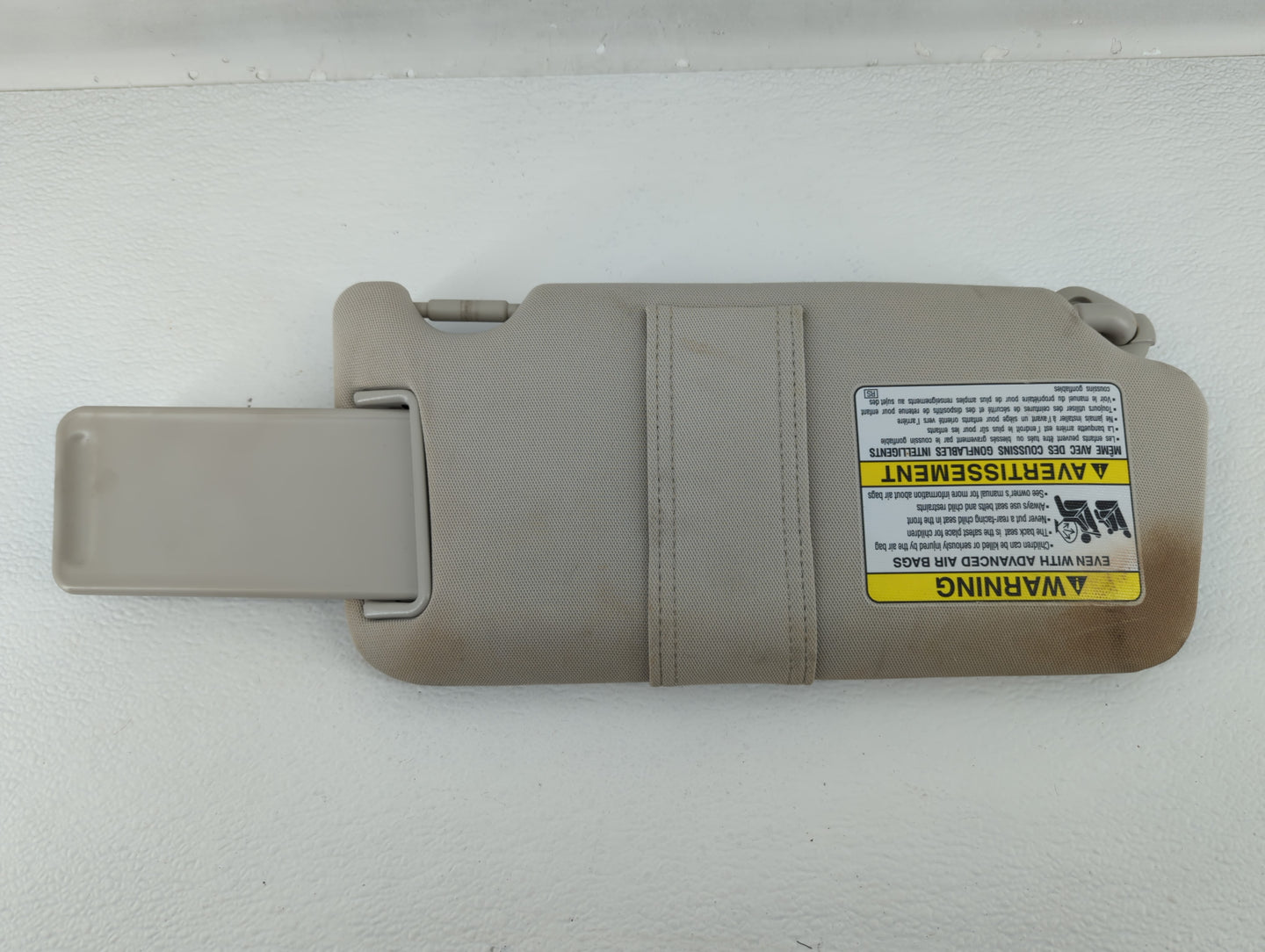 2010-2014 Subaru Legacy Sun Visor Shade Replacement Driver Left Mirror Fits Fits 2010 2011 2012 2013 2014 OEM Used Auto Part