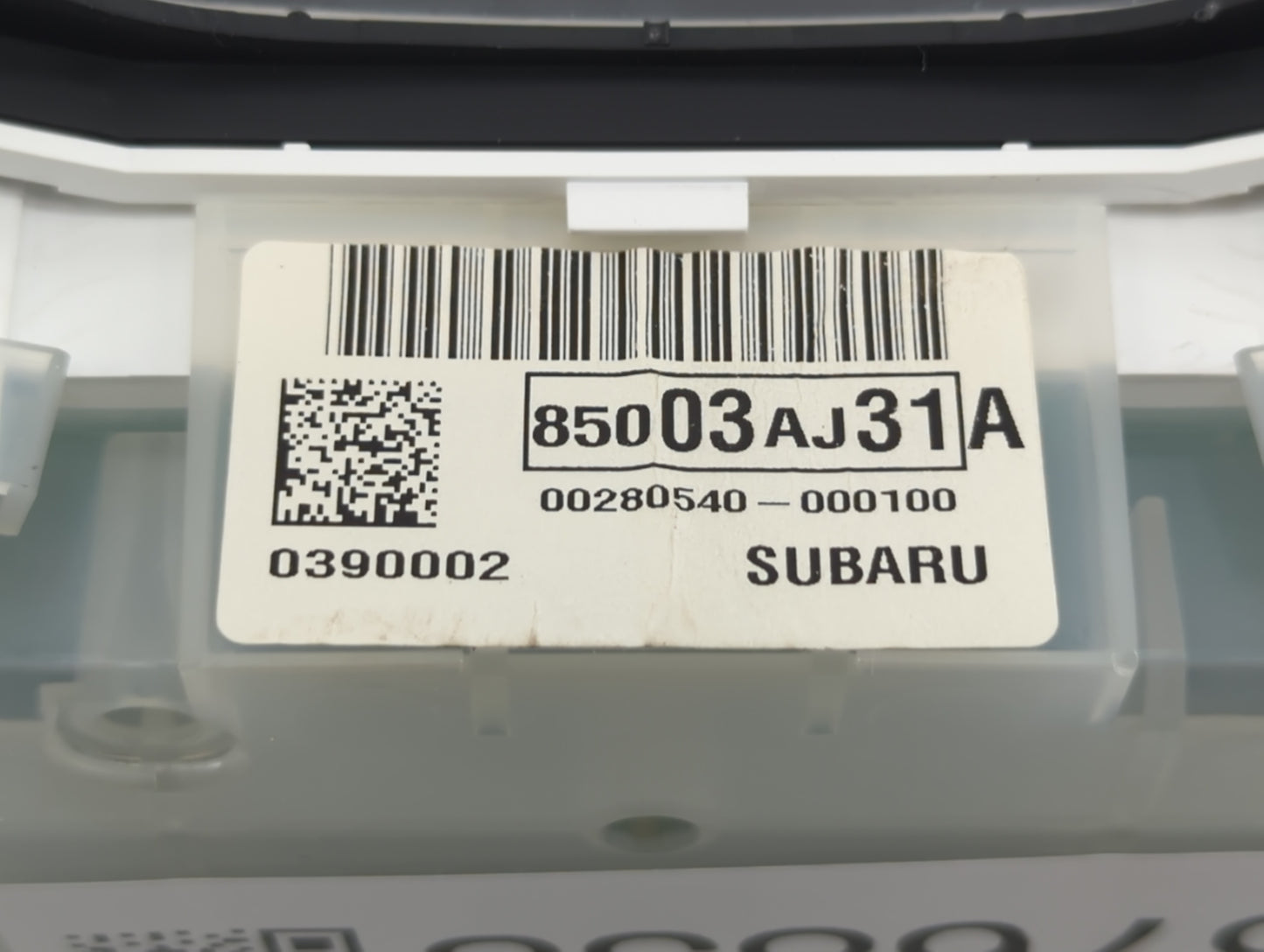 2011 Subaru Legacy Instrument Cluster Speedometer Gauges P/N:85003AJ31A Fits OEM Used Auto Parts - Oemusedautoparts1.com
