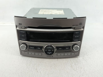 2010-2012 Subaru Legacy Am Fm Cd Player Radio Receiver - Oemusedautoparts1.com