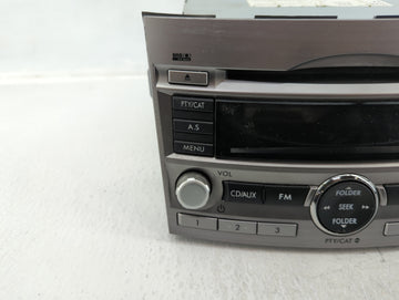 2010-2012 Subaru Legacy Am Fm Cd Player Radio Receiver