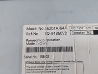 2010-2012 Subaru Legacy Am Fm Cd Player Radio Receiver 583827 - Oemusedautoparts1.com