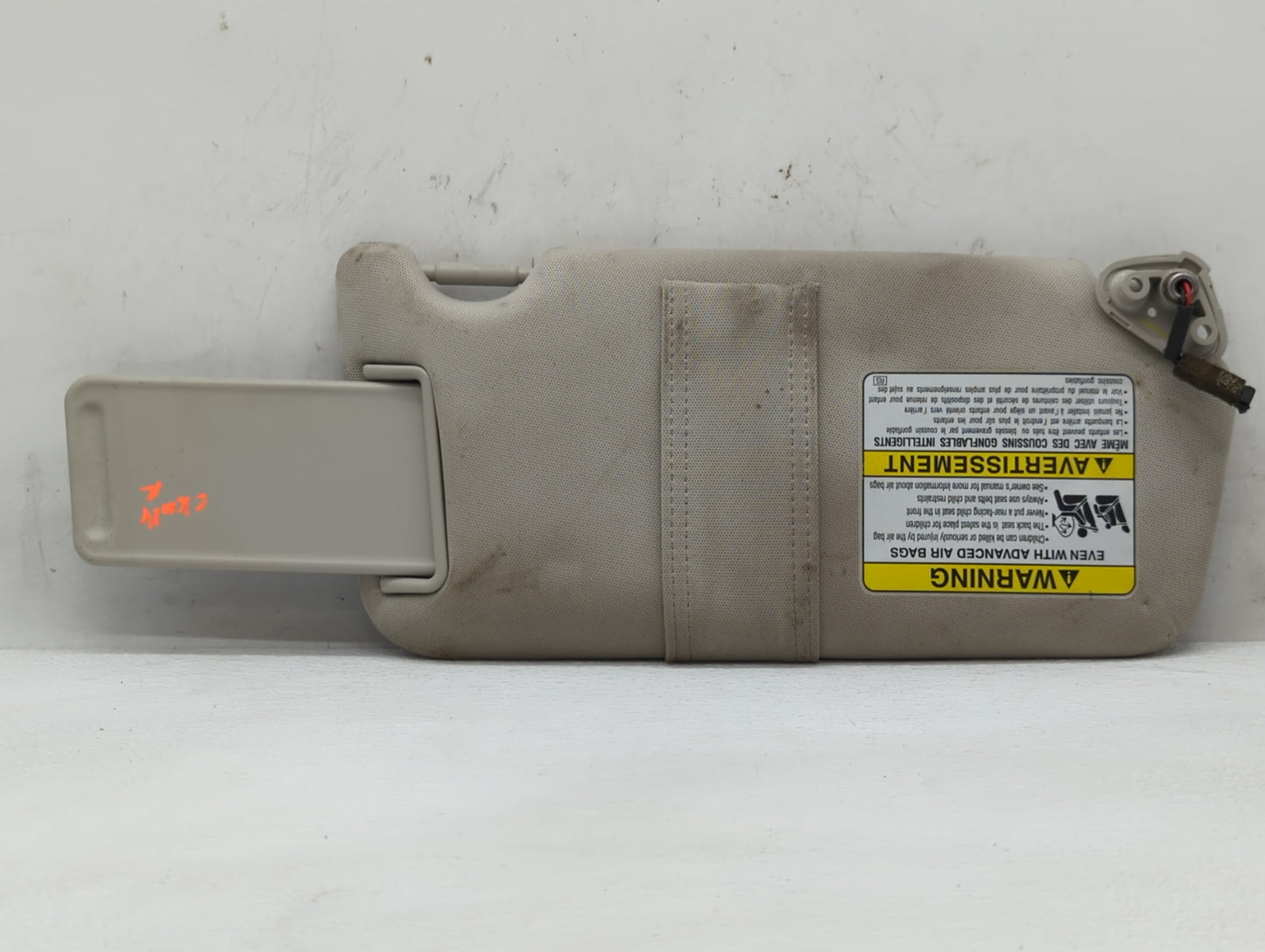 2010-2014 Subaru Legacy Sun Visor Shade Replacement Driver Left Mirror Fits Fits 2010 2011 2012 2013 2014 OEM Used Auto Part