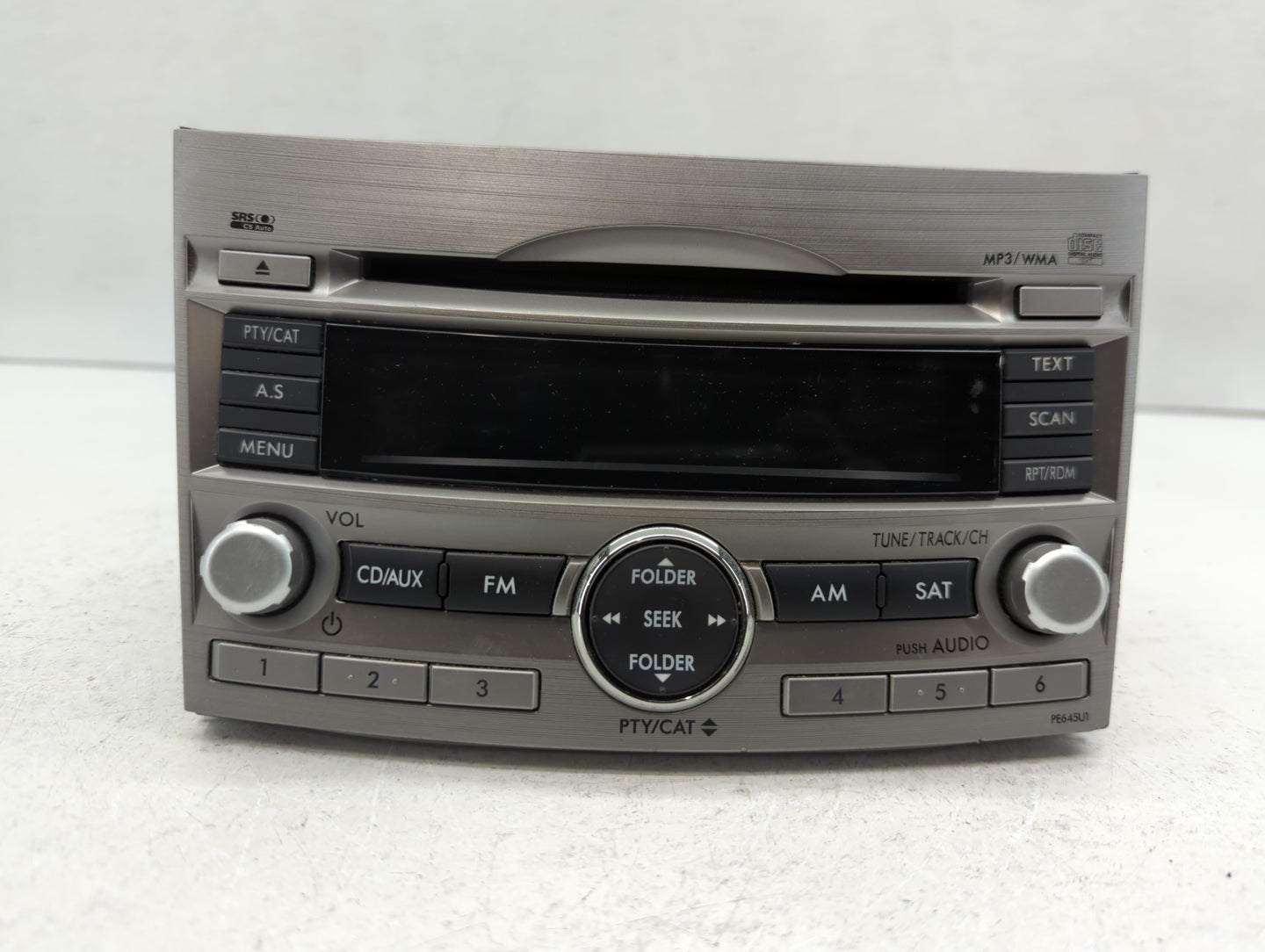 2010-2012 Subaru Legacy Am Fm Cd Player Radio Receiver - Oemusedautoparts1.com