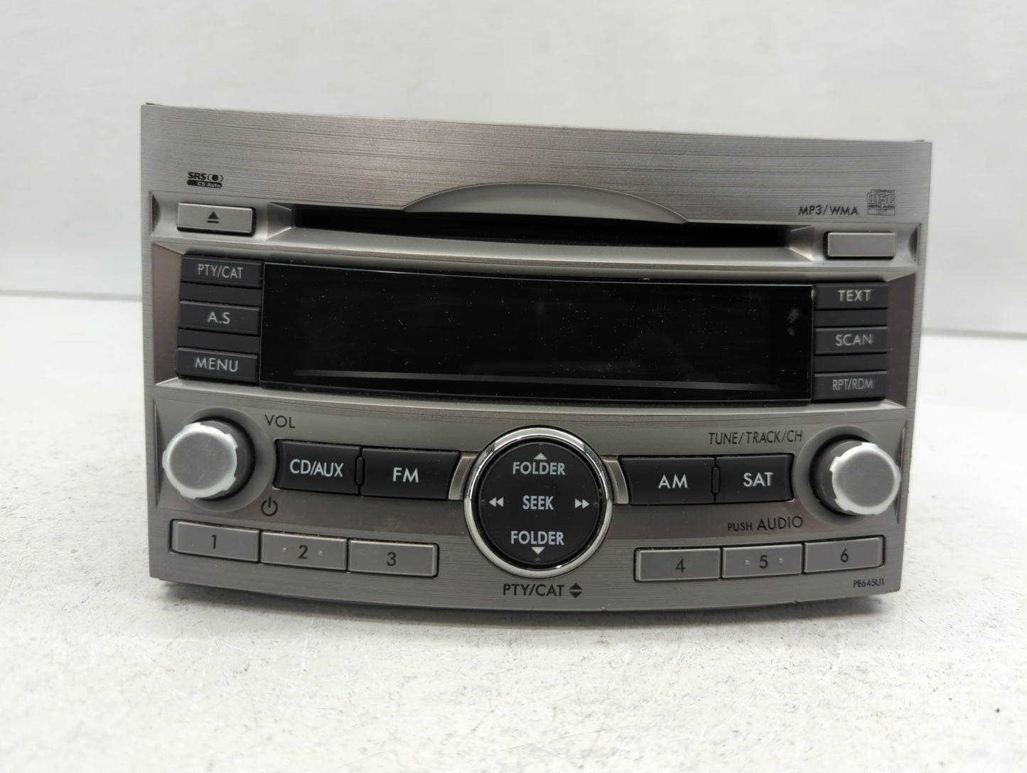 2010-2012 Subaru Legacy Am Fm Cd Player Radio Receiver - Oemusedautoparts1.com