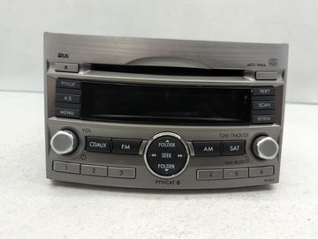 2010-2012 Subaru Legacy Am Fm Cd Player Radio Receiver - Oemusedautoparts1.com