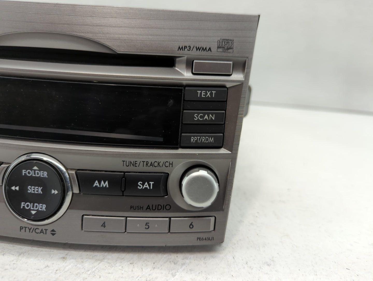 2010-2012 Subaru Legacy Am Fm Cd Player Radio Receiver - Oemusedautoparts1.com