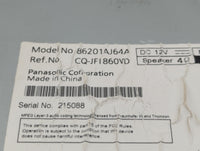 2010-2012 Subaru Legacy Am Fm Cd Player Radio Receiver - Oemusedautoparts1.com