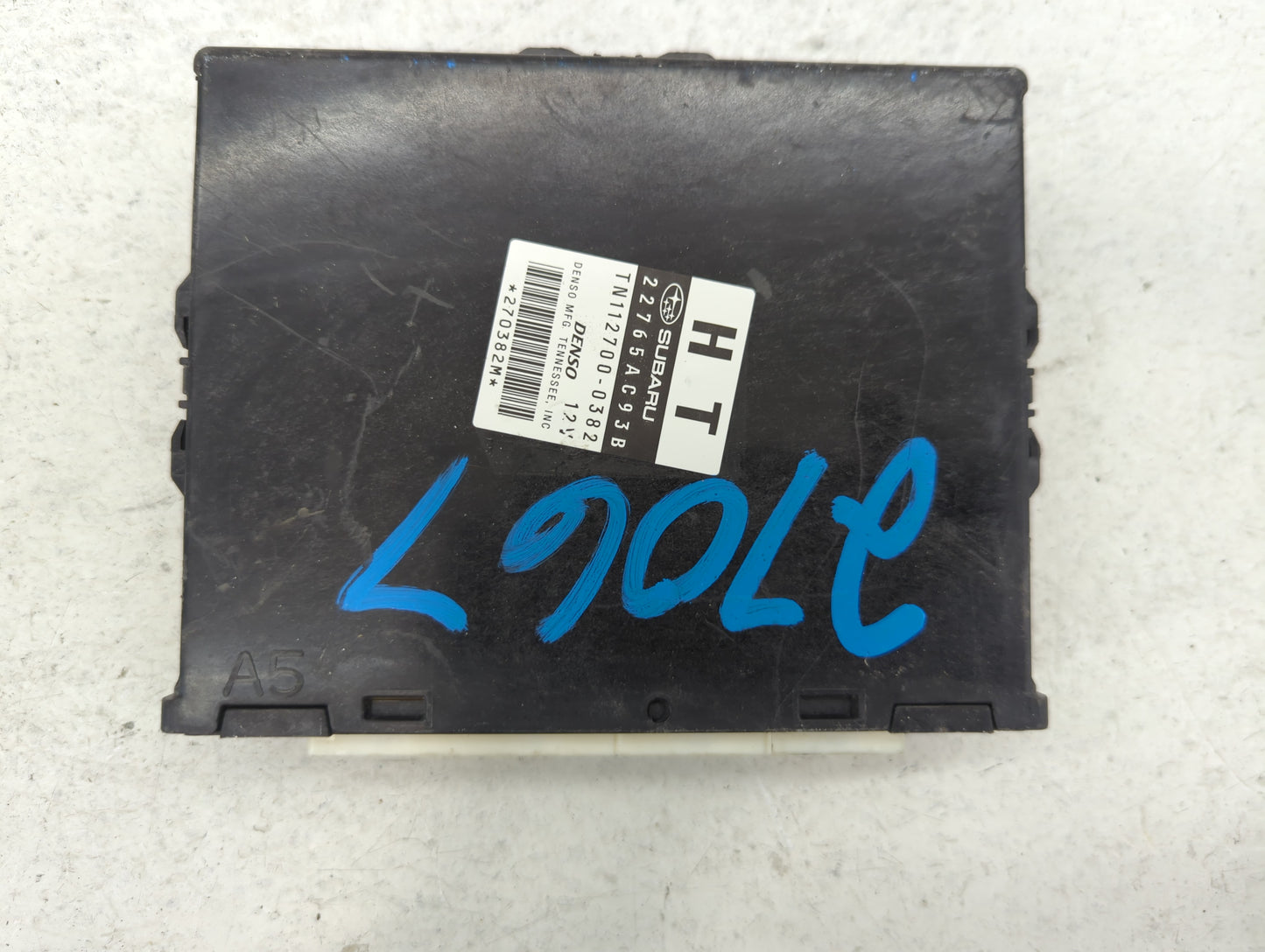 2011 Subaru Legacy PCM Engine Control Computer ECU ECM PCU OEM P/N:22765AC93B 22765AC93A Fits OEM Used Auto Parts - Oemuseda