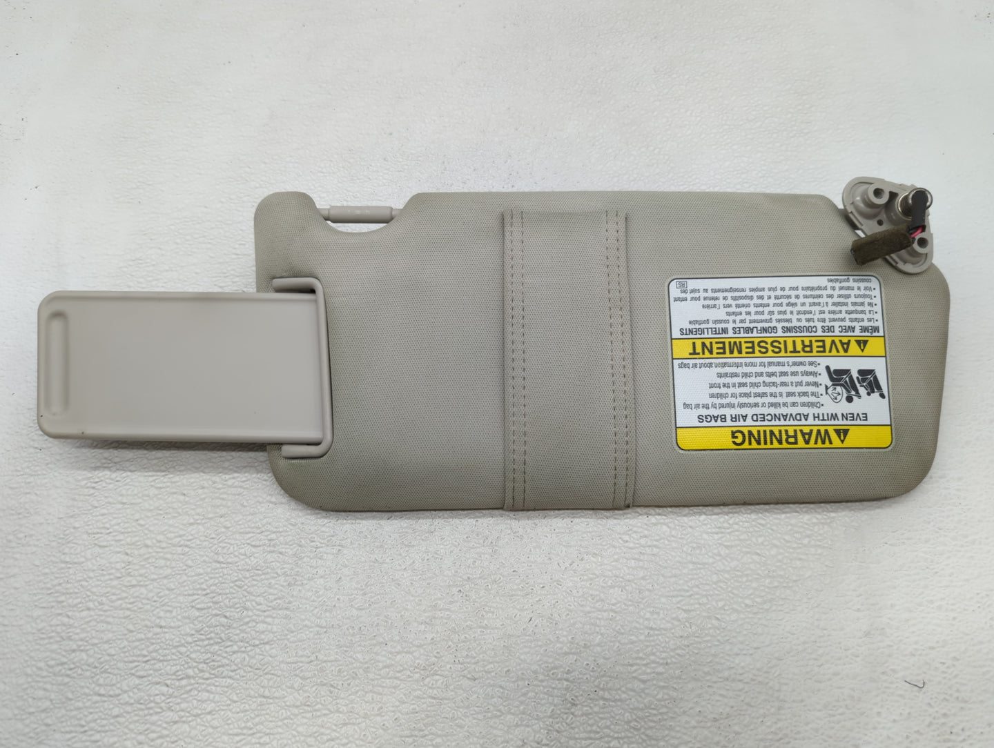 2010-2014 Subaru Legacy Sun Visor Shade Replacement Passenger Right Mirror Fits Fits 2010 2011 2012 2013 2014 OEM Used Auto 