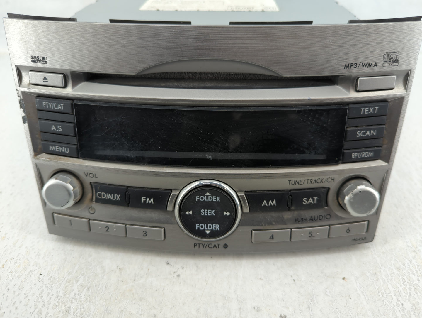 2010-2012 Subaru Legacy Am Fm Cd Player Radio Receiver - Oemusedautoparts1.com