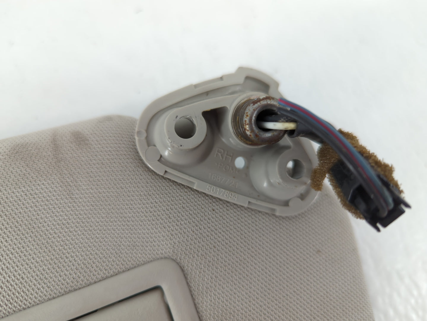 2010-2014 Subaru Legacy Sun Visor Shade Replacement Passenger Right Mirror Fits Fits 2010 2011 2012 2013 2014 OEM Used Auto 