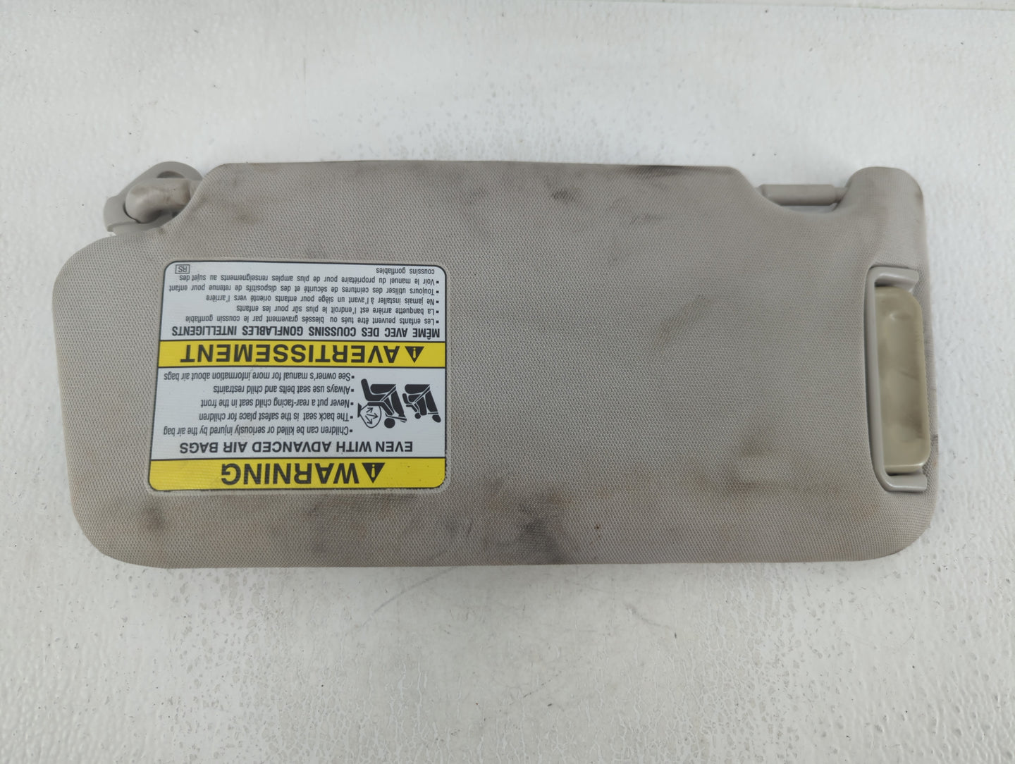 2010-2014 Subaru Legacy Sun Visor Shade Replacement Passenger Right Mirror Fits Fits 2010 2011 2012 2013 2014 OEM Used Auto 