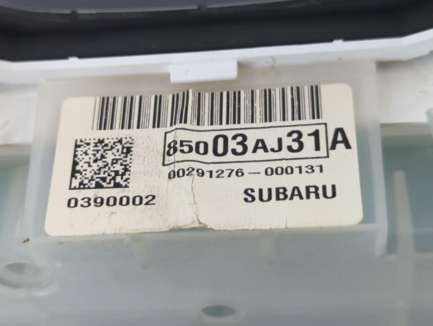 2011 Subaru Legacy Instrument Cluster Speedometer Gauges P/N:85003AJ31A Fits OEM Used Auto Parts - Oemusedautoparts1.com