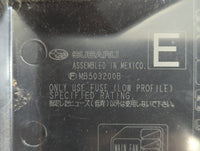 2010-2014 Subaru Legacy Fusebox Fuse Box Panel Relay Module P/N:MB503200B Fits Fits 2010 2011 2012 2013 2014 OEM Used Auto P