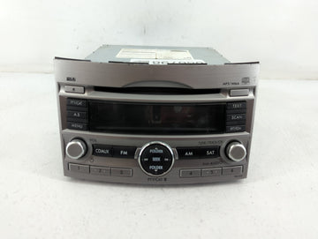 2010-2012 Subaru Legacy Radio AM FM Cd Player Receiver Replacement P/N:86201AJ64A Fits Fits 2010 2011 2012 OEM Used Auto Par