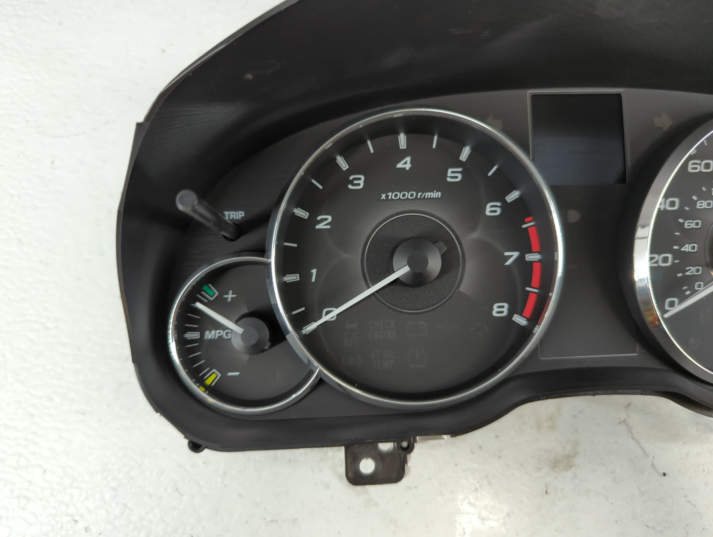 2011 Subaru Legacy Instrument Cluster Speedometer Gauges P/N:85003AJ31A Fits OEM Used Auto Parts - Oemusedautoparts1.com