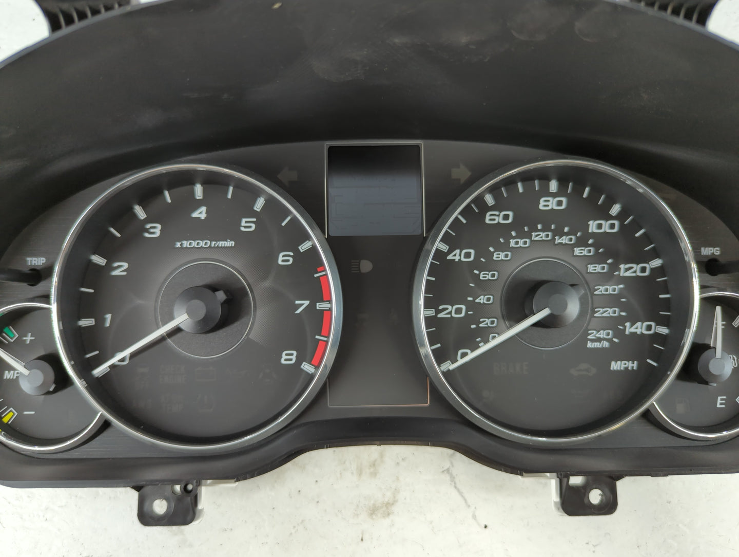 2011 Subaru Legacy Instrument Cluster Speedometer Gauges P/N:85003AJ31A Fits OEM Used Auto Parts - Oemusedautoparts1.com