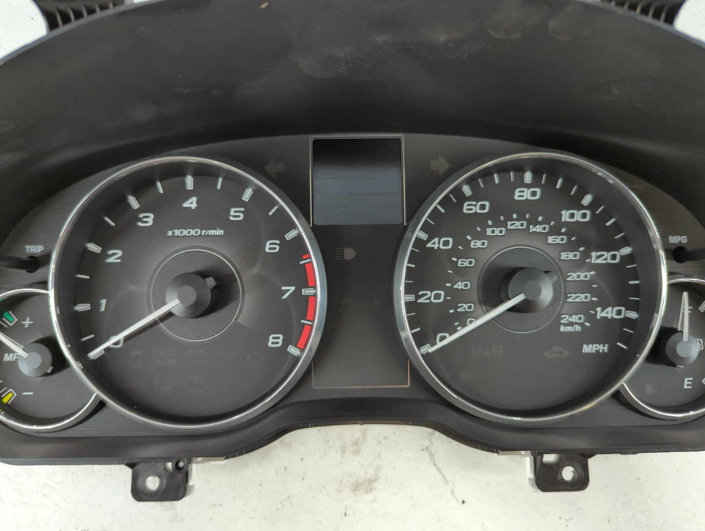 2011 Subaru Legacy Instrument Cluster Speedometer Gauges P/N:85003AJ31A Fits OEM Used Auto Parts - Oemusedautoparts1.com