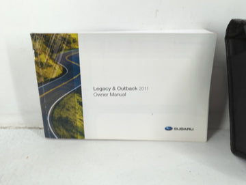 2011 Subaru Legacy Owners Manual Book Guide OEM Used Auto Parts