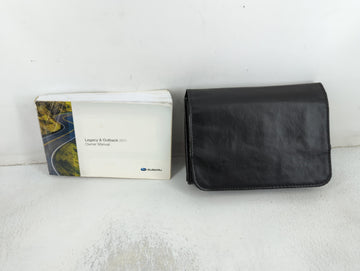 2011 Subaru Legacy Owners Manual Book Guide P/N:A2470BE-A MSA5M1104A OEM Used Auto Parts - Oemusedautoparts1.com