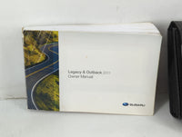 2011 Subaru Legacy Owners Manual Book Guide P/N:A2470BE-A MSA5M1104A OEM Used Auto Parts - Oemusedautoparts1.com