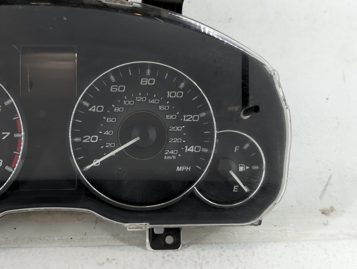 2011 Subaru Legacy Instrument Cluster Speedometer Gauges P/N:85003AJ31A Miles: Fits OEM Used Auto Parts - Oemusedautoparts1.