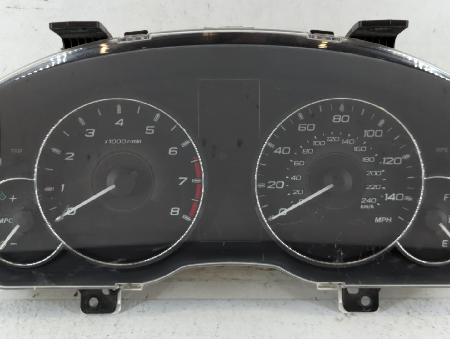 2011 Subaru Legacy Instrument Cluster Speedometer Gauges P/N:85003AJ31A Fits OEM Used Auto Parts - Oemusedautoparts1.com